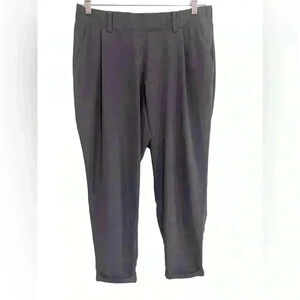 Torrid Charcoal Gray Tapered Leg Business Casual Trousers Pants